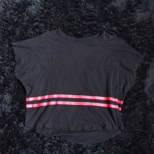 Black and red shirt